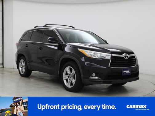 Black 2016 Toyota Highlander Limited