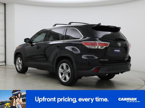 Black 2016 Toyota Highlander Limited