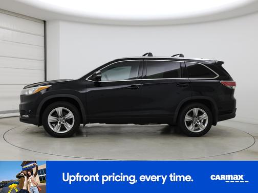 Black 2016 Toyota Highlander Limited