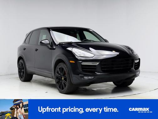 Black 2017 Porsche Cayenne Turbo