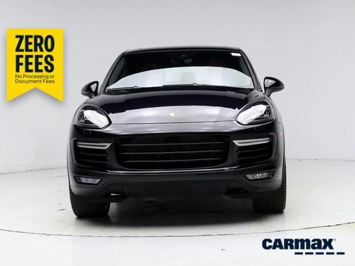 Black 2017 Porsche Cayenne Turbo