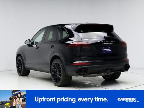 Black 2017 Porsche Cayenne Turbo