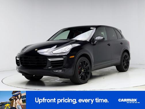 Black 2017 Porsche Cayenne Turbo