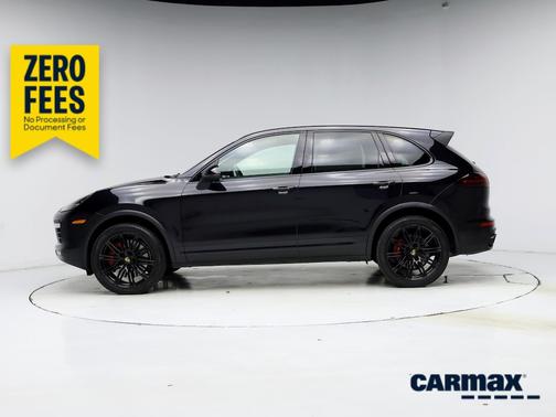 Black 2017 Porsche Cayenne Turbo
