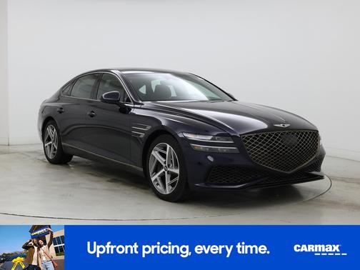 Blue 2023 Genesis G80