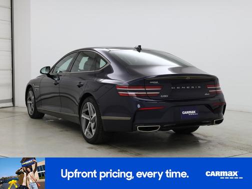 Blue 2023 Genesis G80