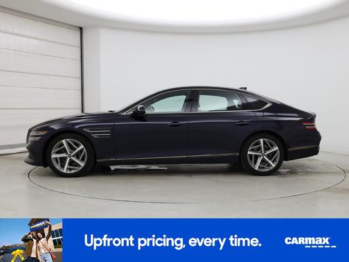 Blue 2023 Genesis G80
