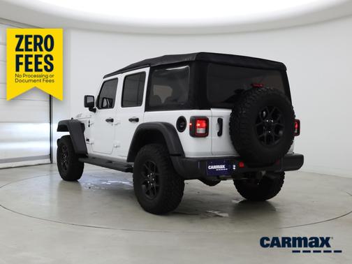 White 2024 Jeep Wrangler Willy's