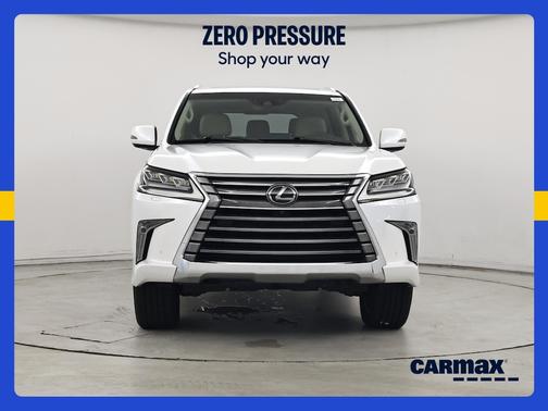 White 2021 Lexus LX 570