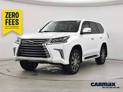 White 2021 Lexus LX 570