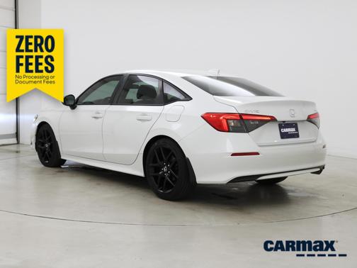 White 2023 Honda Civic Sport