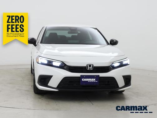 White 2023 Honda Civic Sport