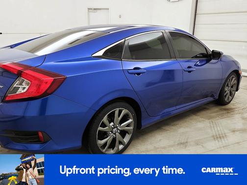Blue 2021 Honda Civic Sport