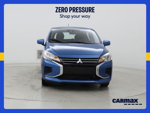 Blue 2024 Mitsubishi Mirage ES
