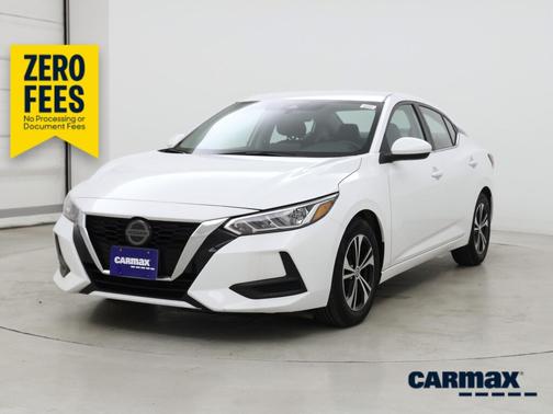 White 2023 Nissan Sentra SV