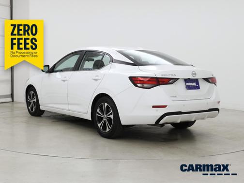 White 2023 Nissan Sentra SV