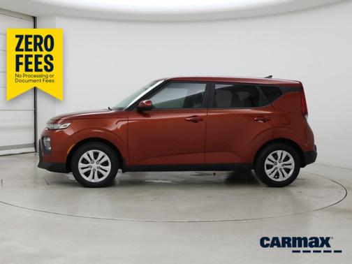 Orange 2021 Kia Soul LX
