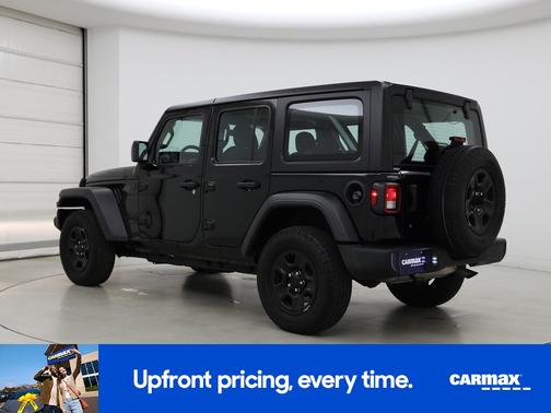 Black 2024 Jeep Wrangler Sport