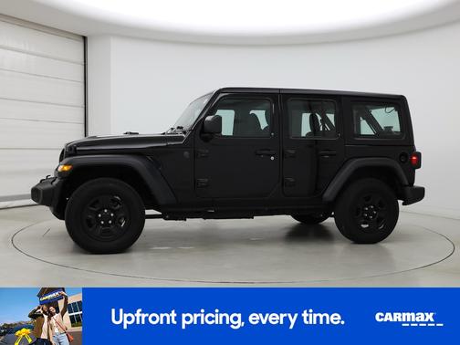 Black 2024 Jeep Wrangler Sport