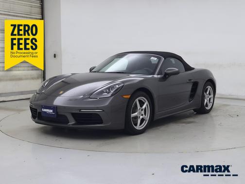 Gray 2022 Porsche 718 Boxster