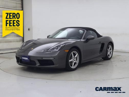 Gray 2022 Porsche 718 Boxster