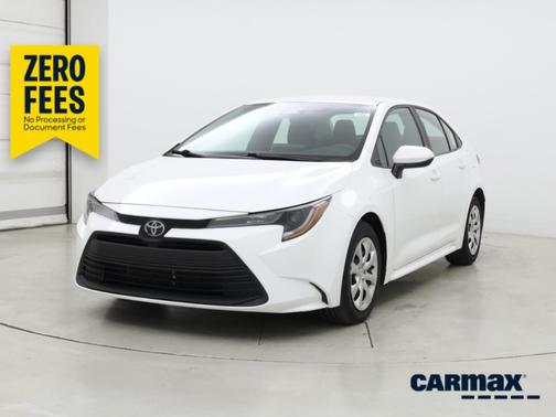 White 2024 Toyota Corolla LE