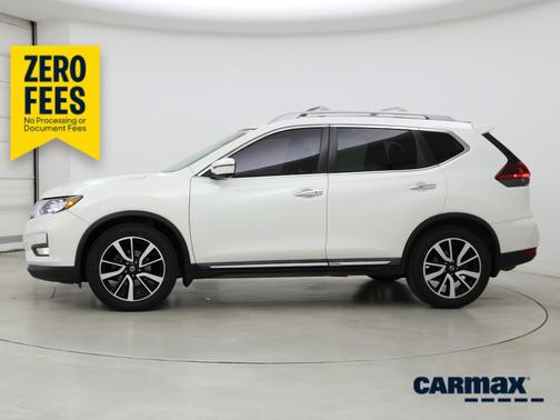 White 2020 Nissan Rogue SL