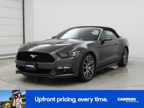 Gray 2015 Ford Mustang Ecoboost Premium