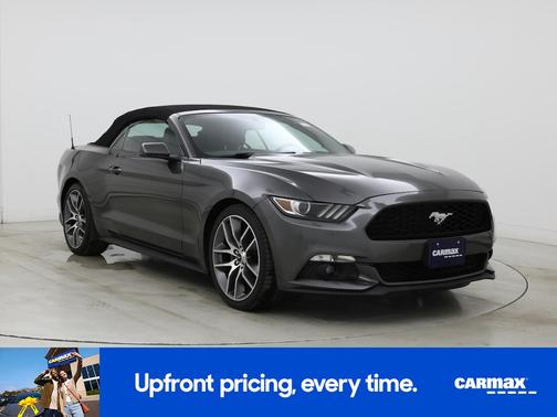 Gray 2015 Ford Mustang Ecoboost Premium