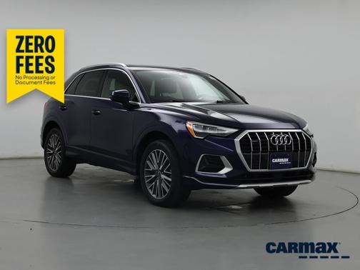 Blue 2022 Audi Q3 Premium