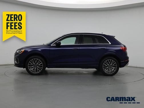 Blue 2022 Audi Q3 Premium
