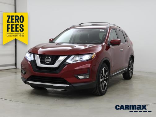 Red 2020 Nissan Rogue SL