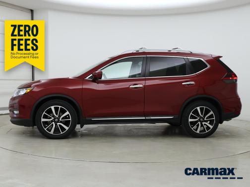 Red 2020 Nissan Rogue SL