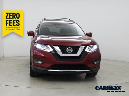 Red 2020 Nissan Rogue SL