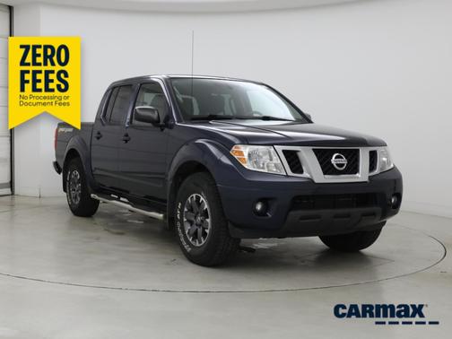 Blue 2019 Nissan Frontier Desert Runner