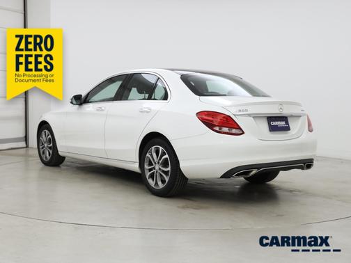 White 2017 Mercedes-Benz C-Class