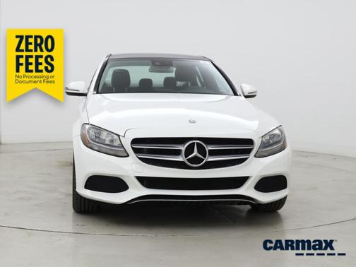 White 2017 Mercedes-Benz C-Class