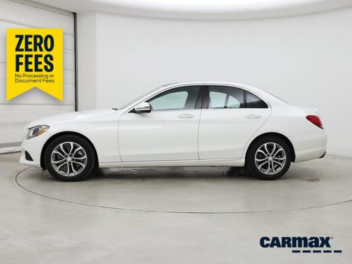White 2017 Mercedes-Benz C-Class