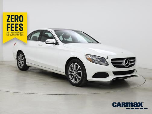 White 2017 Mercedes-Benz C-Class