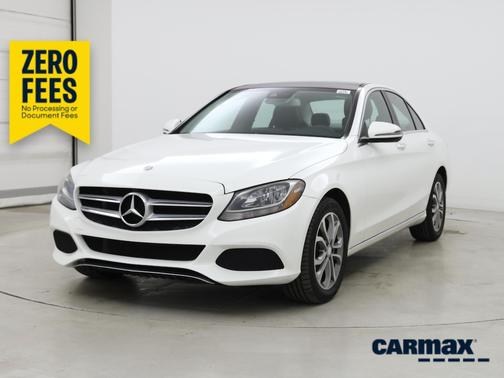 White 2017 Mercedes-Benz C-Class
