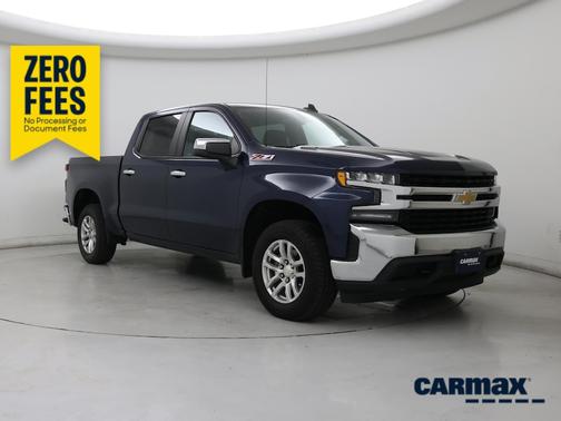Blue 2021 Chevrolet Silverado 1500 LT