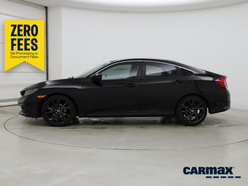 Black 2019 Honda Civic Sport