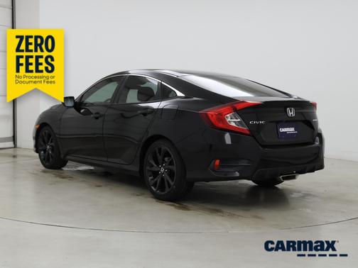 Black 2019 Honda Civic Sport