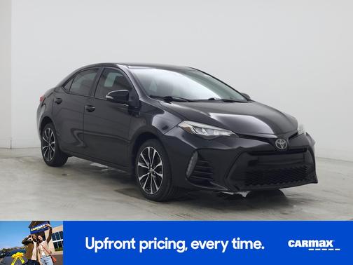 Black 2018 Toyota Corolla SE