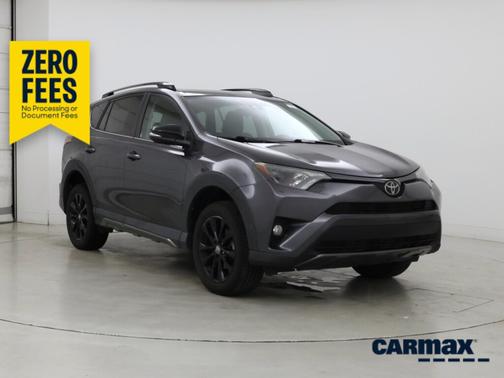 Gray 2018 Toyota RAV4 Adventure