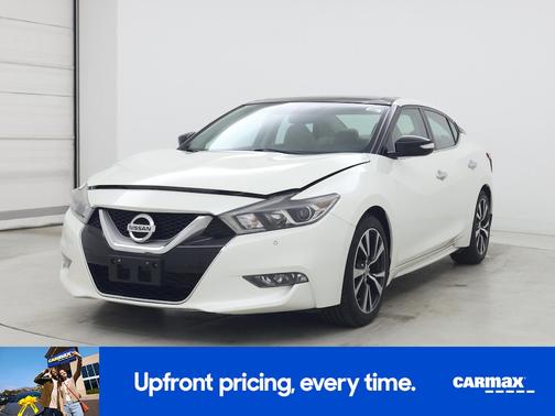 White 2017 Nissan Maxima SL
