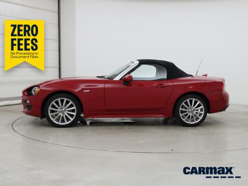 Red 2019 FIAT 124 Spider Lusso