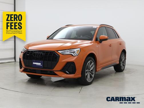 Orange 2022 Audi Q3 S-Line Premium Plus