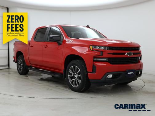 Red 2021 Chevrolet Silverado 1500 RST
