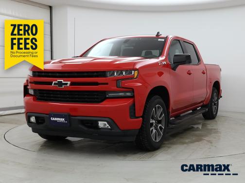 Red 2021 Chevrolet Silverado 1500 RST